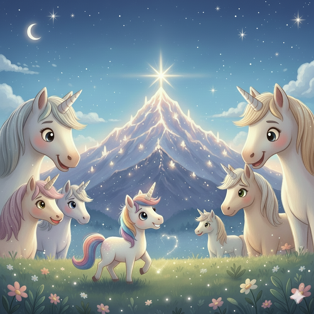 Rafi Unicorn Happily came home